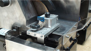 Automatic vacuum sample Holder for cutting